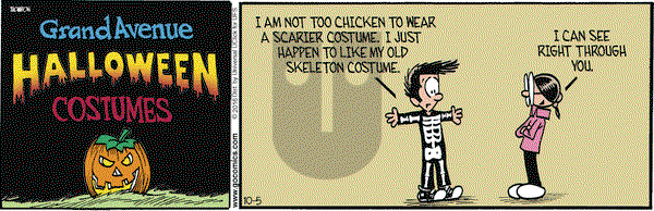 Grand Avenue on Wednesday October 5, 2016 Comic Strip