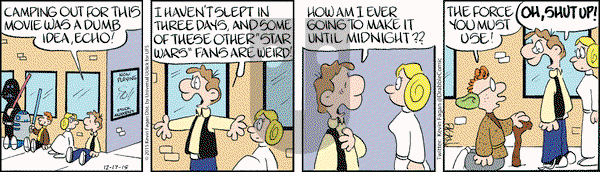 Drabble on Thursday December 17, 2015 Comic Strip