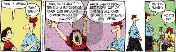 The Buckets on Monday August 8, 2011 Comic Strip