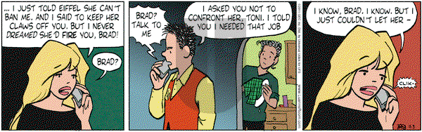 Luann on Thursday November 3, 2011 Comic Strip