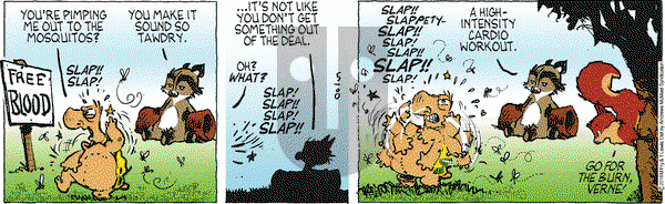 Over the Hedge on Tuesday May 8, 2018 Comic Strip