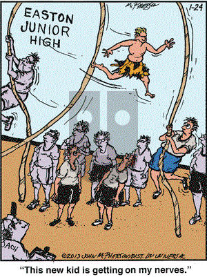 Close to Home on Thursday January 24, 2013 Comic Strip