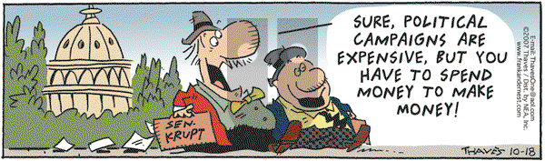 Frank and Ernest on Thursday October 18, 2007 Comic Strip