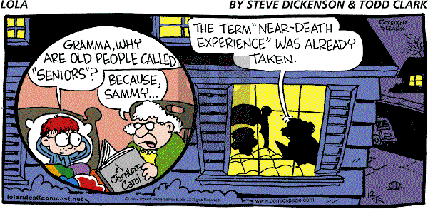 Lola - Sunday December 15, 2002 Comic Strip