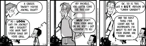 The Boondocks on Tuesday February 19, 2008 Comic Strip