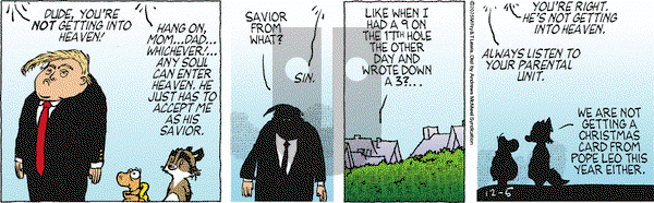 Over the Hedge on Friday December 5, 2025 Comic Strip