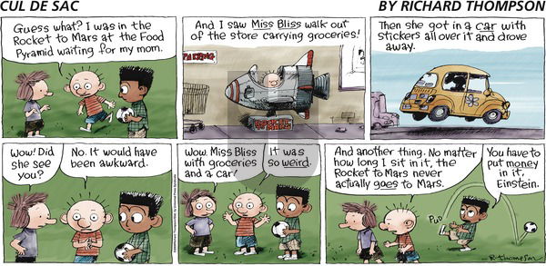 Cul de Sac on Sunday September 20, 2009 Comic Strip
