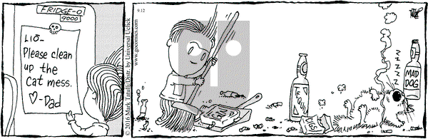 Lio on Monday September 12, 2016 Comic Strip