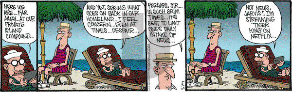 Monty on Wednesday May 20, 2020 Comic Strip