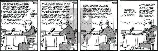 Doonesbury on Tuesday September 29, 1981 Comic Strip