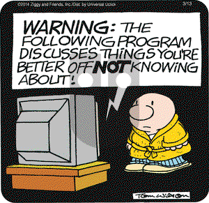 Ziggy on Thursday March 13, 2014 Comic Strip