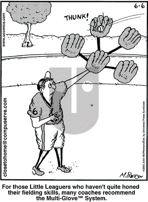 Close to Home on Friday June 6, 2003 Comic Strip