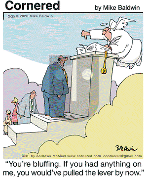 Cornered on Tuesday February 25, 2020 Comic Strip