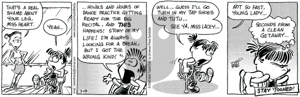 Heart of the City on Saturday March 18, 2006 Comic Strip