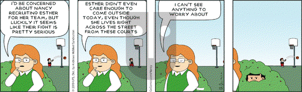 Nancy on Saturday April 27, 2019 Comic Strip