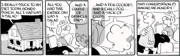 Drabble on Tuesday June 22, 2004 Comic Strip