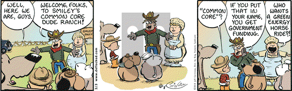 DeFlocked on Monday March 3, 2014 Comic Strip