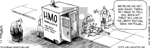 Non Sequitur on Friday March 2, 2001 Comic Strip