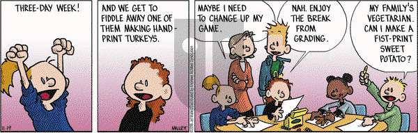Frazz on Monday November 19, 2018 Comic Strip