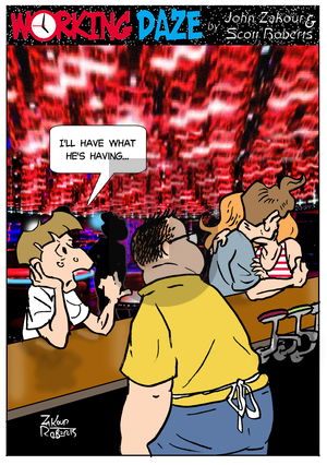 Working Daze on Tuesday September 30, 2025 Comic Strip