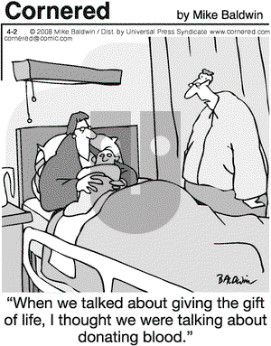 Cornered on Wednesday April 2, 2008 Comic Strip