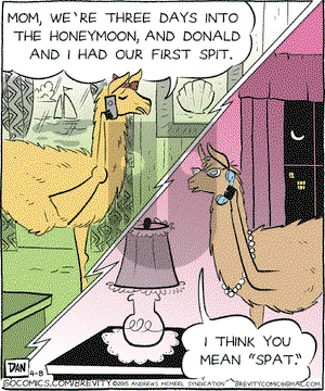 Brevity on Monday April 8, 2019 Comic Strip