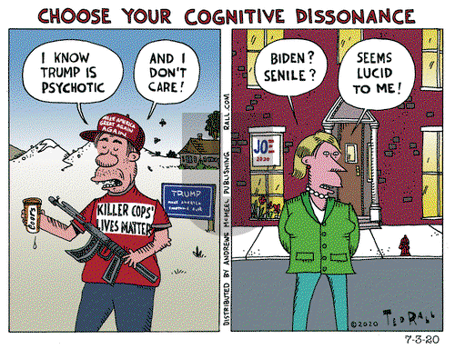 Ted Rall on Friday July 3, 2020 Comic Strip