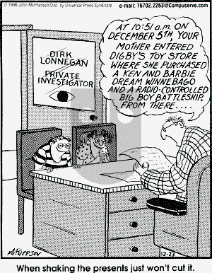 Close to Home - Monday December 23, 1996 Comic Strip