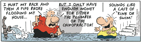 Frank and Ernest on Thursday July 6, 2006 Comic Strip
