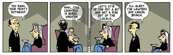 Barkeater Lake on Wednesday March 19, 2025 Comic Strip