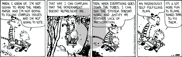 Calvin and Hobbes - Monday May 18, 1992 Comic Strip
