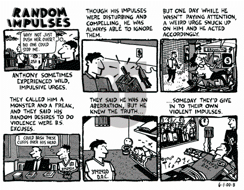 Ted Rall on Saturday June 3, 2000 Comic Strip