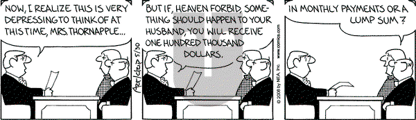 The Born Loser - Friday May 30, 2008 Comic Strip