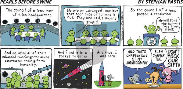 Pearls Before Swine on Sunday May 22, 2016 Comic Strip
