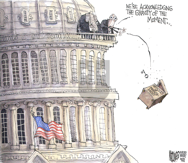 Matt Davies on Thursday January 16, 2020 Comic Strip