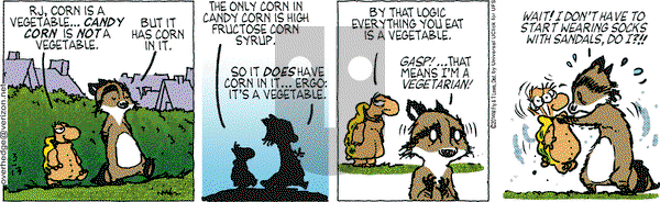 Over the Hedge on Thursday March 13, 2014 Comic Strip