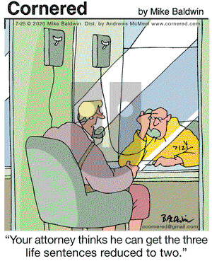 Cornered on Saturday July 25, 2020 Comic Strip