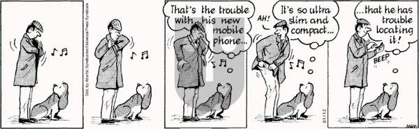 Fred Basset on Thursday January 12, 2006 Comic Strip