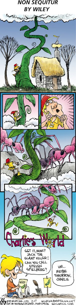 Non Sequitur - Sunday February 17, 2019 Comic Strip