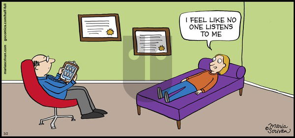 Half Full on Sunday March 2, 2014 Comic Strip