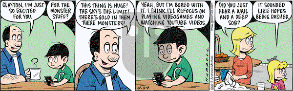Adam@Home on Saturday April 29, 2017 Comic Strip