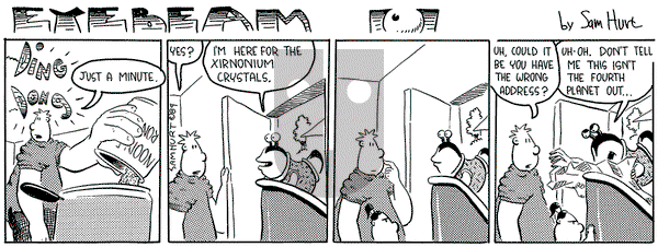 Eyebeam Classic on Tuesday March 4, 2025 Comic Strip