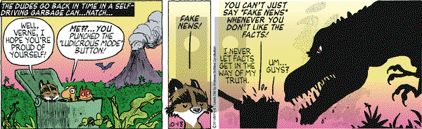 Over the Hedge on Friday October 18, 2019 Comic Strip