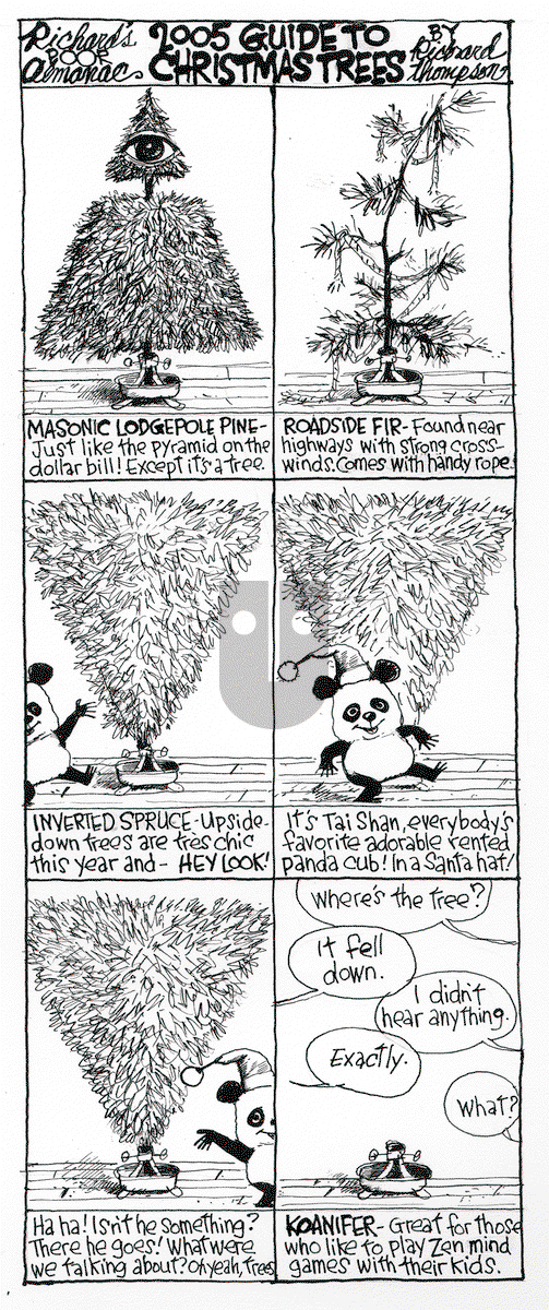 Richard's Poor Almanac on Thursday December 10, 2015 Comic Strip