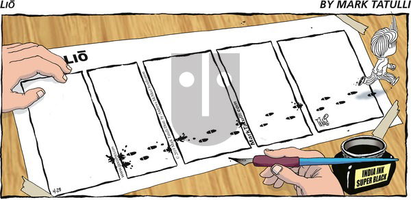 Lio on Sunday April 28, 2019 Comic Strip