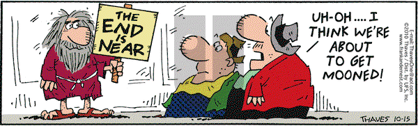 Frank and Ernest on Friday October 15, 2010 Comic Strip
