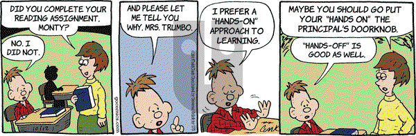 Lola on Monday October 12, 2015 Comic Strip