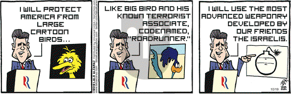 La Cucaracha on Friday October 19, 2012 Comic Strip