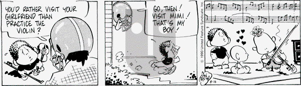 Rose is Rose on Thursday August 16, 1990 Comic Strip