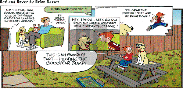 Red and Rover on Sunday October 23, 2011 Comic Strip